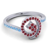 Simple Pave Valaya Ring