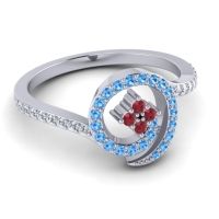 Simple Pave Valaya Ring