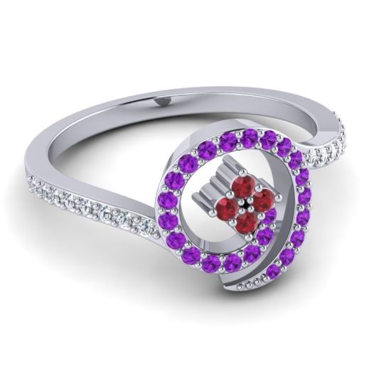 Simple Pave Valaya Ring