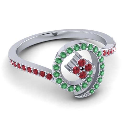 Simple Pave Valaya Ring