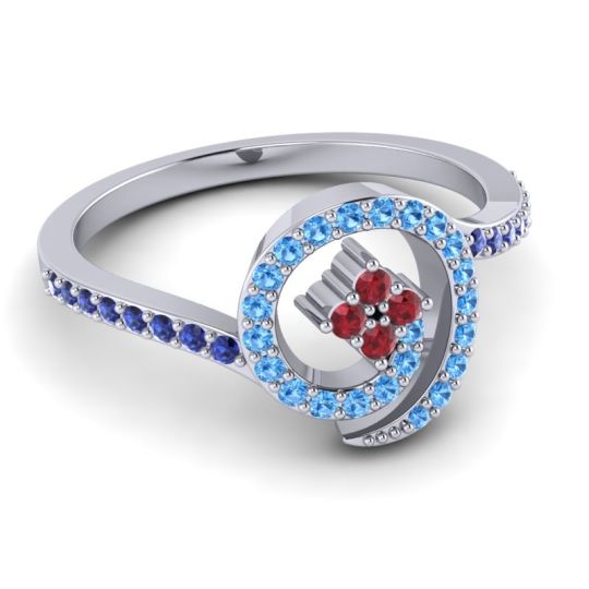 Simple Pave Valaya Ring