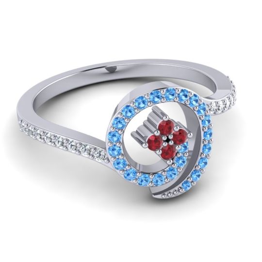 Simple Pave Valaya Ring