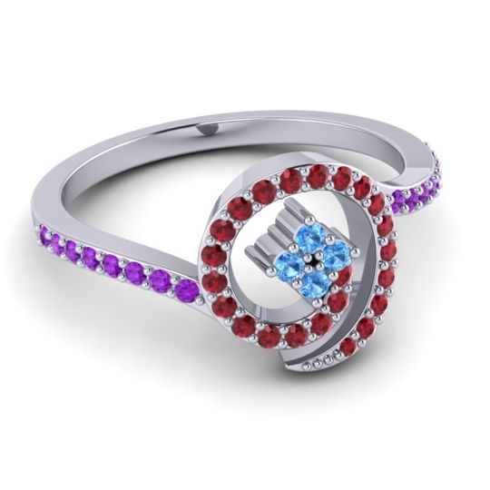 Simple Pave Valaya Ring