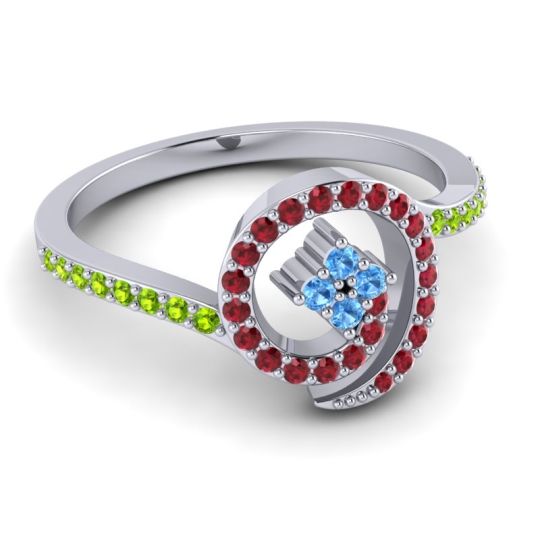 Simple Pave Valaya Ring