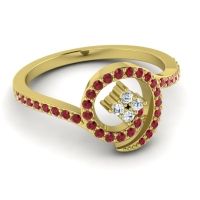 Simple Pave Valaya Ring