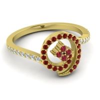 Simple Pave Valaya Ring