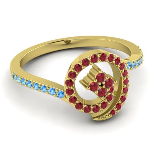 Simple Pave Valaya Ring