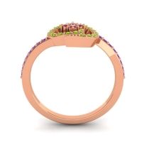 Simple Pave Valaya Ring