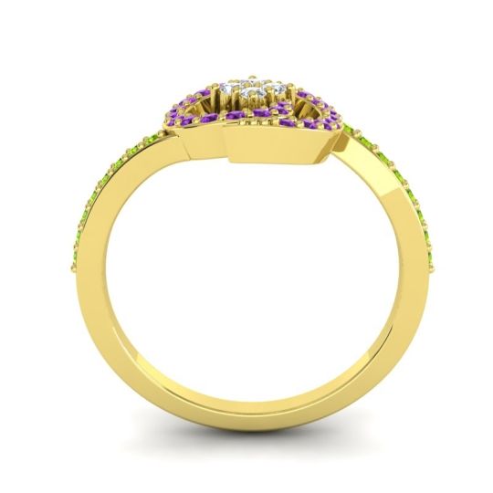 Simple Pave Valaya Ring