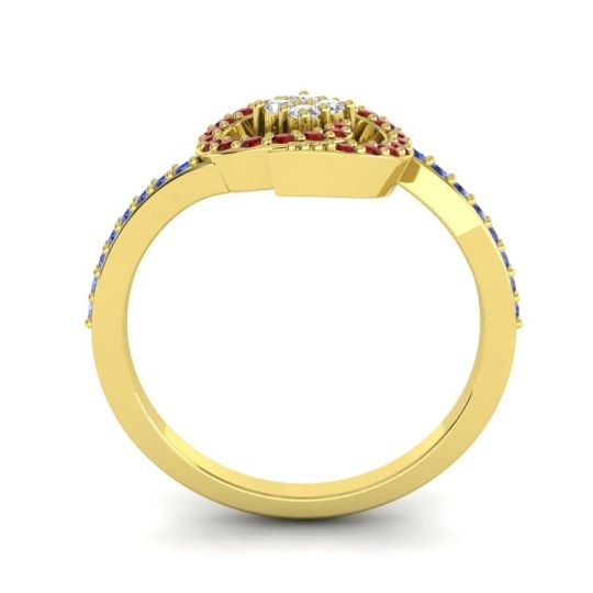 Simple Pave Valaya Ring