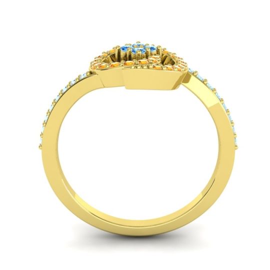 Simple Pave Valaya Ring