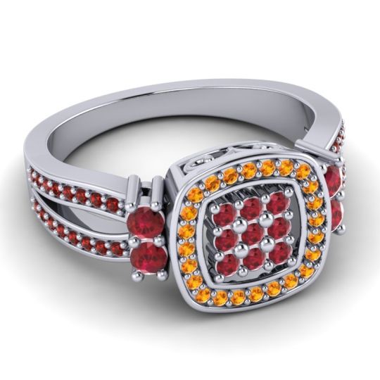 Statement Pave Zayana Ring
