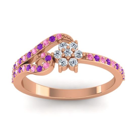 Petite Floral Karbudara Ring