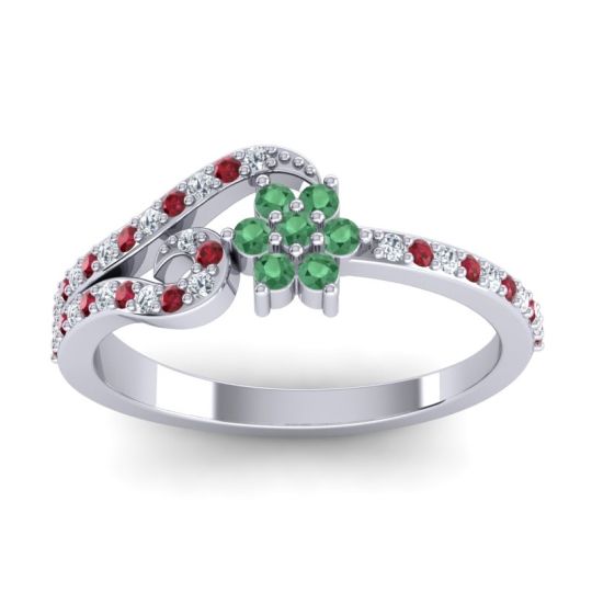 Petite Floral Karbudara Ring