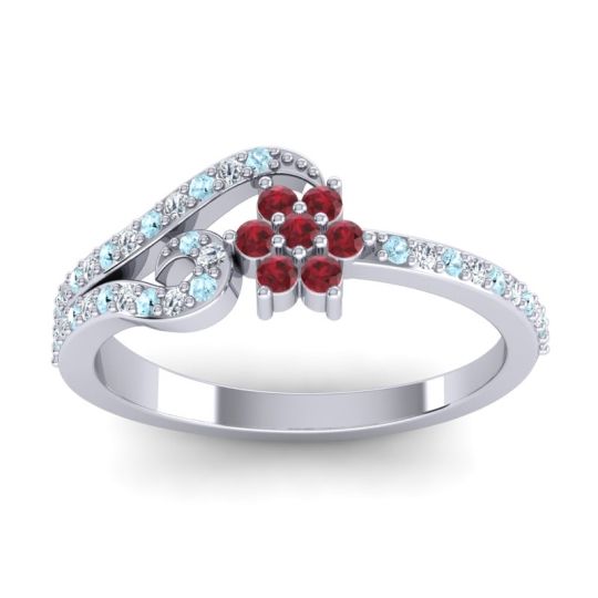 Petite Floral Karbudara Ring