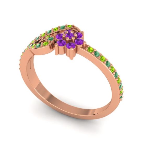 Petite Floral Karbudara Ring