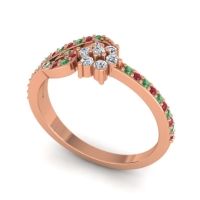 Petite Floral Karbudara Ring
