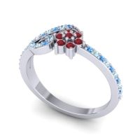 Petite Floral Karbudara Ring