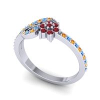 Petite Floral Karbudara Ring