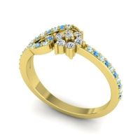 Petite Floral Karbudara Ring