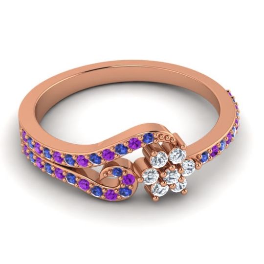 Petite Floral Karbudara Ring