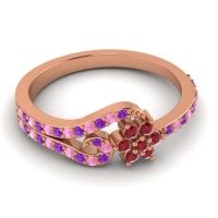 Petite Floral Karbudara Ring
