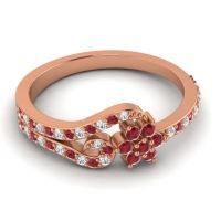 Petite Floral Karbudara Ring