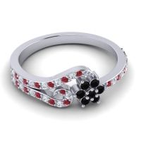 Petite Floral Karbudara Ring