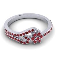 Petite Floral Karbudara Ring