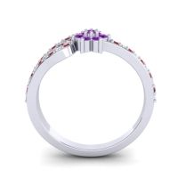 Petite Floral Karbudara Ring