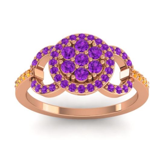 Statement Floral Pave Zirisa Ring