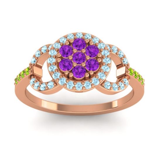 Statement Floral Pave Zirisa Ring