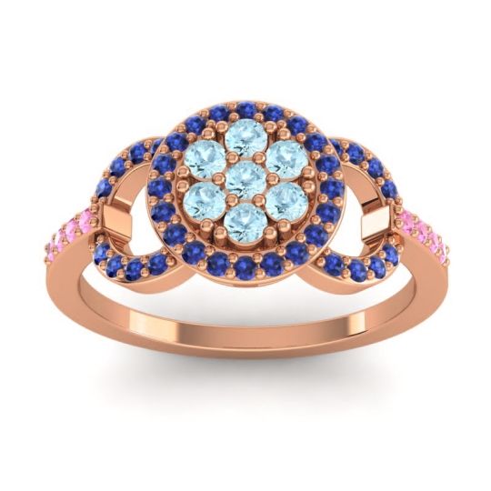 Statement Floral Pave Zirisa Ring