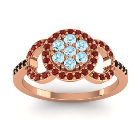 Statement Floral Pave Zirisa Ring