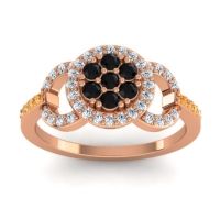 Statement Floral Pave Zirisa Ring