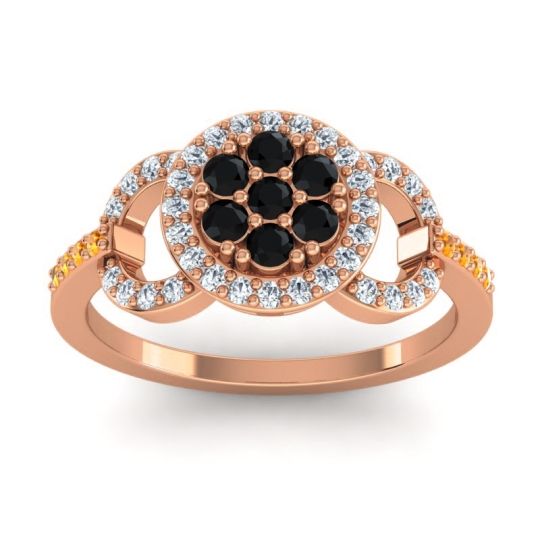 Statement Floral Pave Zirisa Ring
