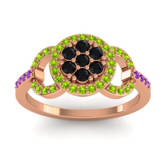 Statement Floral Pave Zirisa Ring