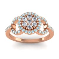 Statement Floral Pave Zirisa Ring