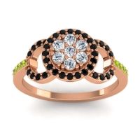 Statement Floral Pave Zirisa Ring