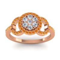 Statement Floral Pave Zirisa Ring