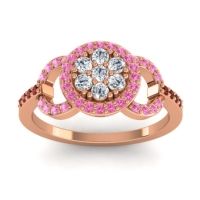 Statement Floral Pave Zirisa Ring
