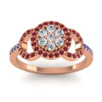 Statement Floral Pave Zirisa Ring