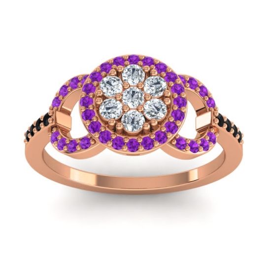Statement Floral Pave Zirisa Ring