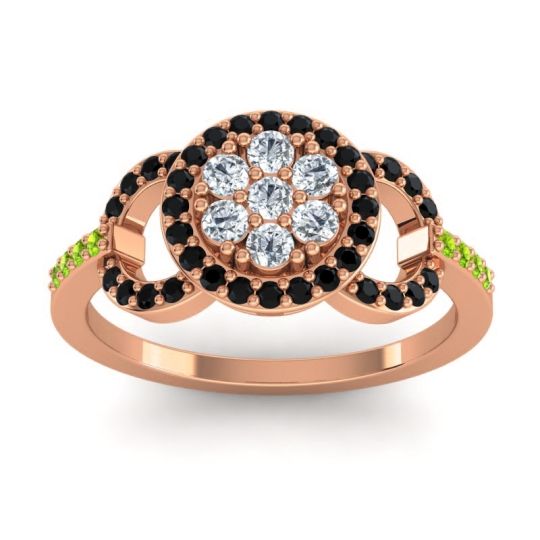 Statement Floral Pave Zirisa Ring