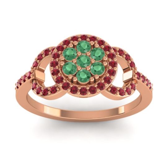 Statement Floral Pave Zirisa Ring