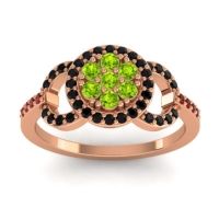 Statement Floral Pave Zirisa Ring