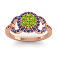 Statement Floral Pave Zirisa Ring