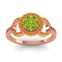 Statement Floral Pave Zirisa Ring
