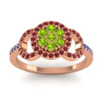 Statement Floral Pave Zirisa Ring