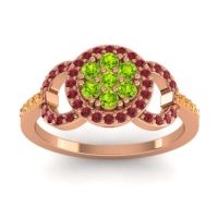 Statement Floral Pave Zirisa Ring